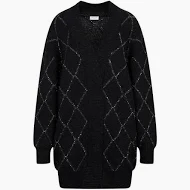 Áo khoác len Saint Laurent nam đen